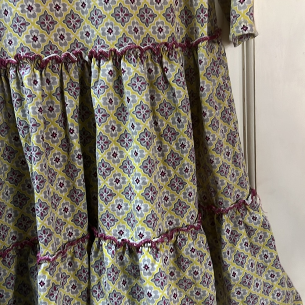 Tea Collection Ruffle Dress 10y - Picture 3 of 4